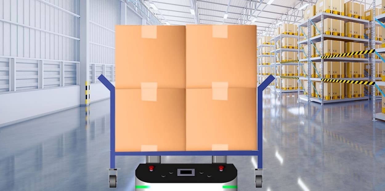 Automated Guided Vehicle AGV |Doozy Robotics Magnetic Automated Guided Vehicle 1000 kg